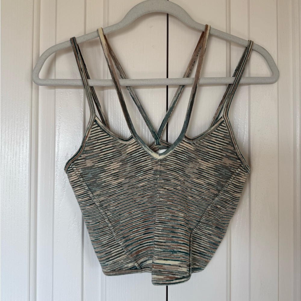 Anthropologie Earthy Toned Knit Tank